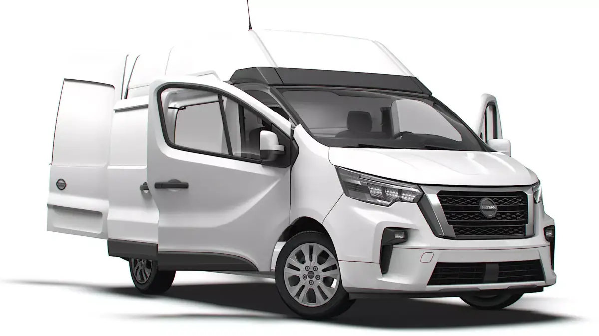 Nissan Primastar Van L1H2 HQInterior 2026 3D model