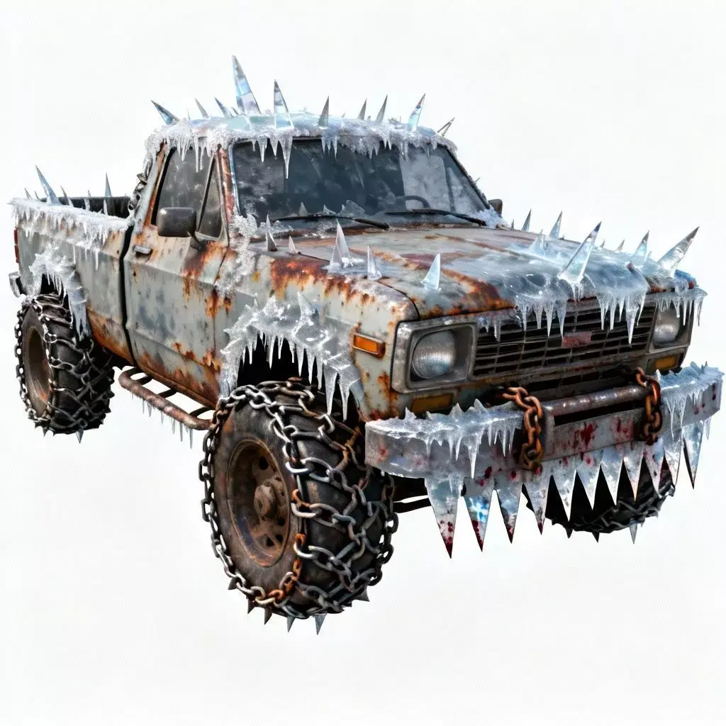 Frostbite Scavenger Pickup 3D Model Low-poly 3D model