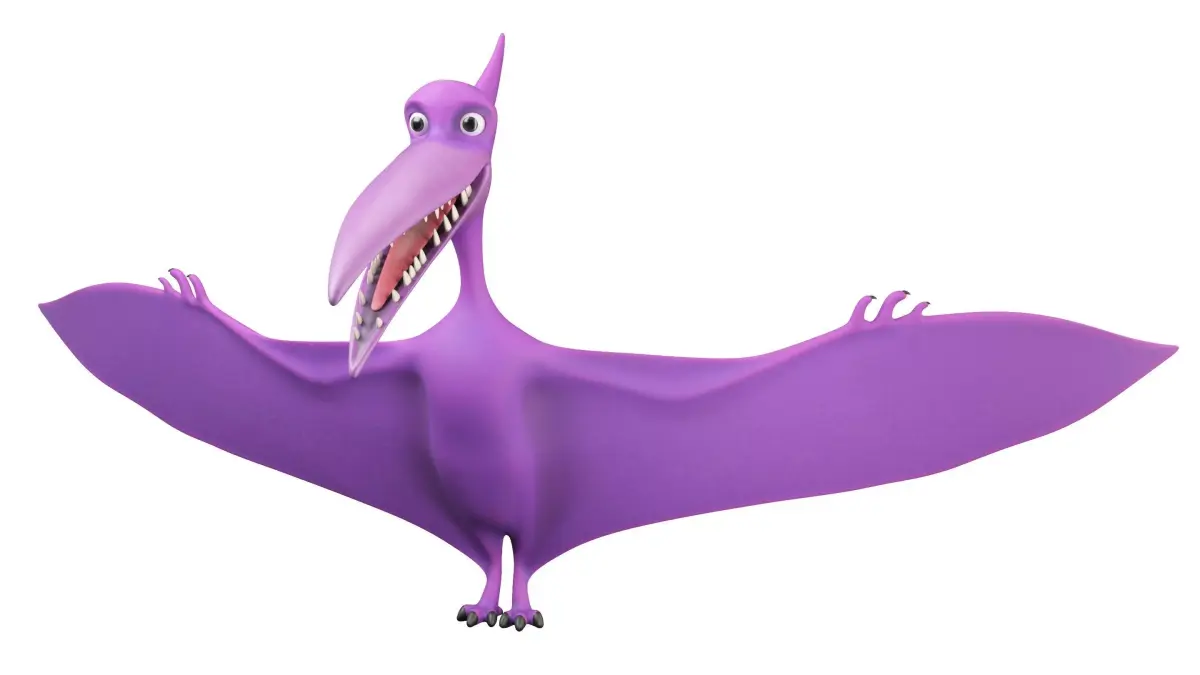 Cartoon Dinosaur Pterodactyl  3D model