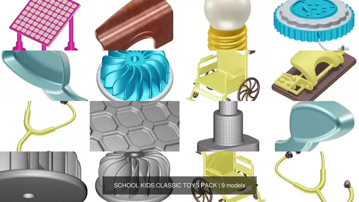 SCHOOL KIDS CLASSIC TOYS PACK