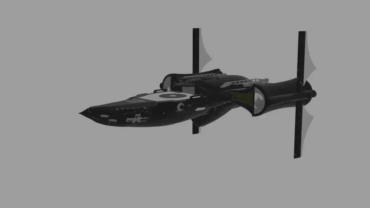 the bebop spaceship Free 3D model