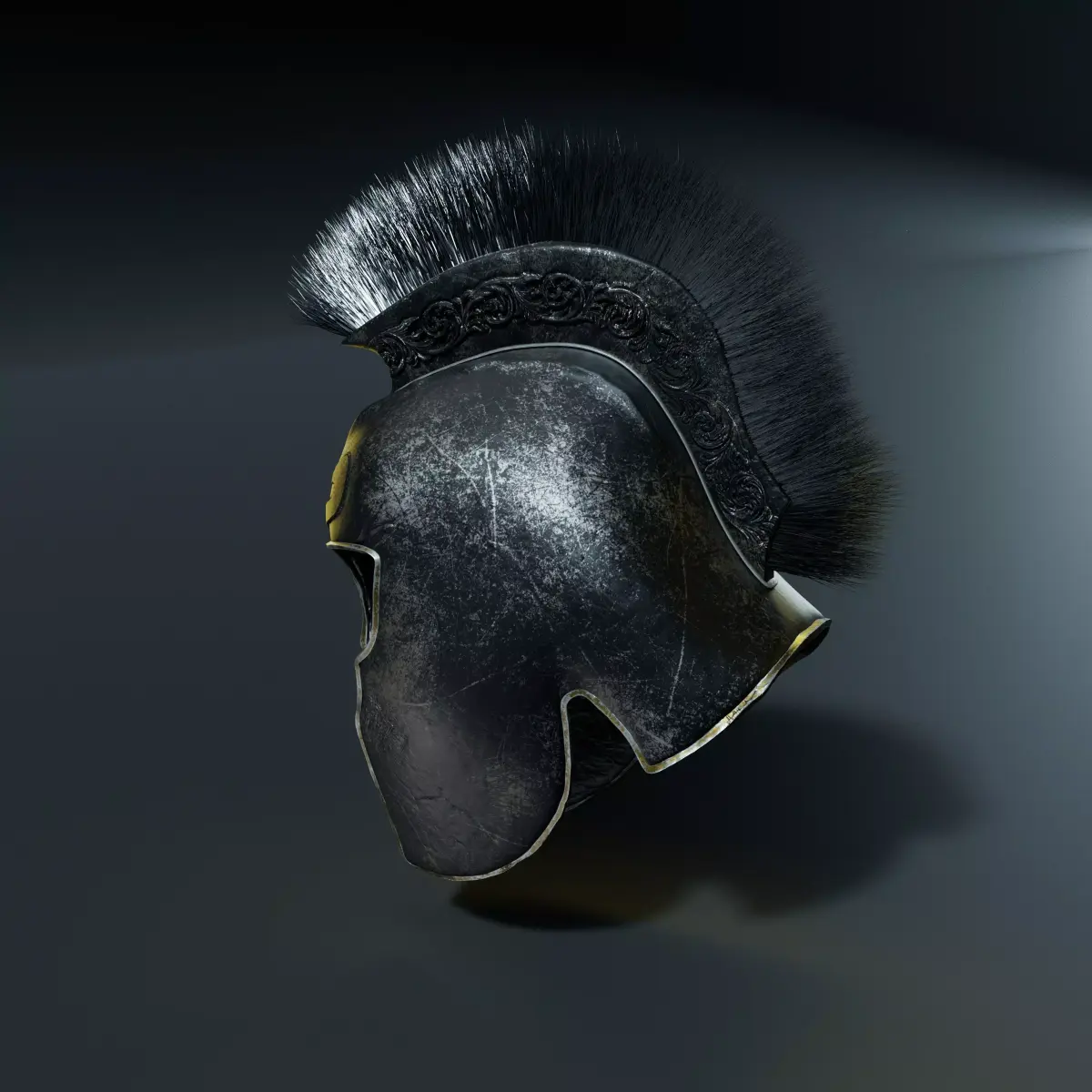 Helmet of Achilles 3D model 3D model