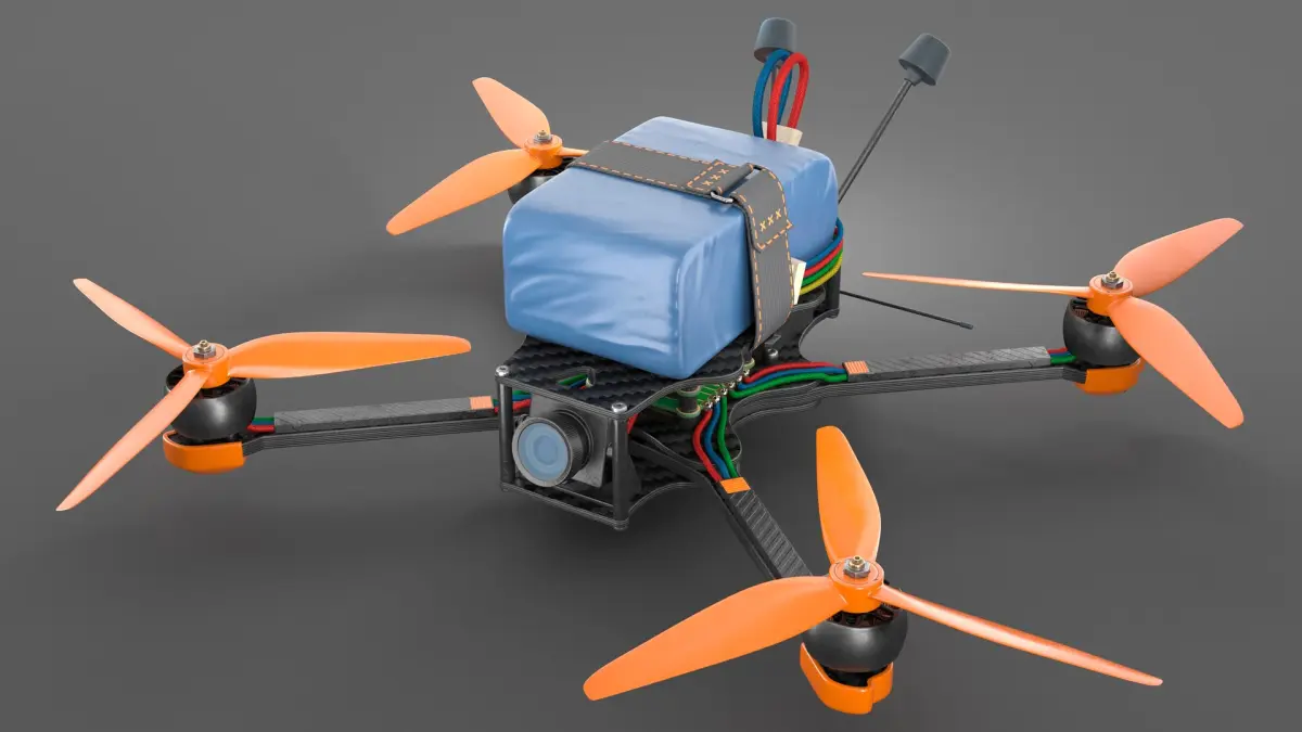 FPV Drone PBR 3D model