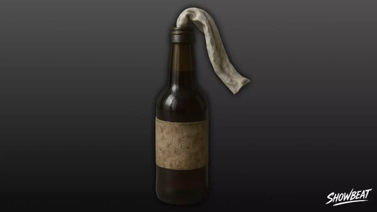 Molotov Plain Low-poly 3D model