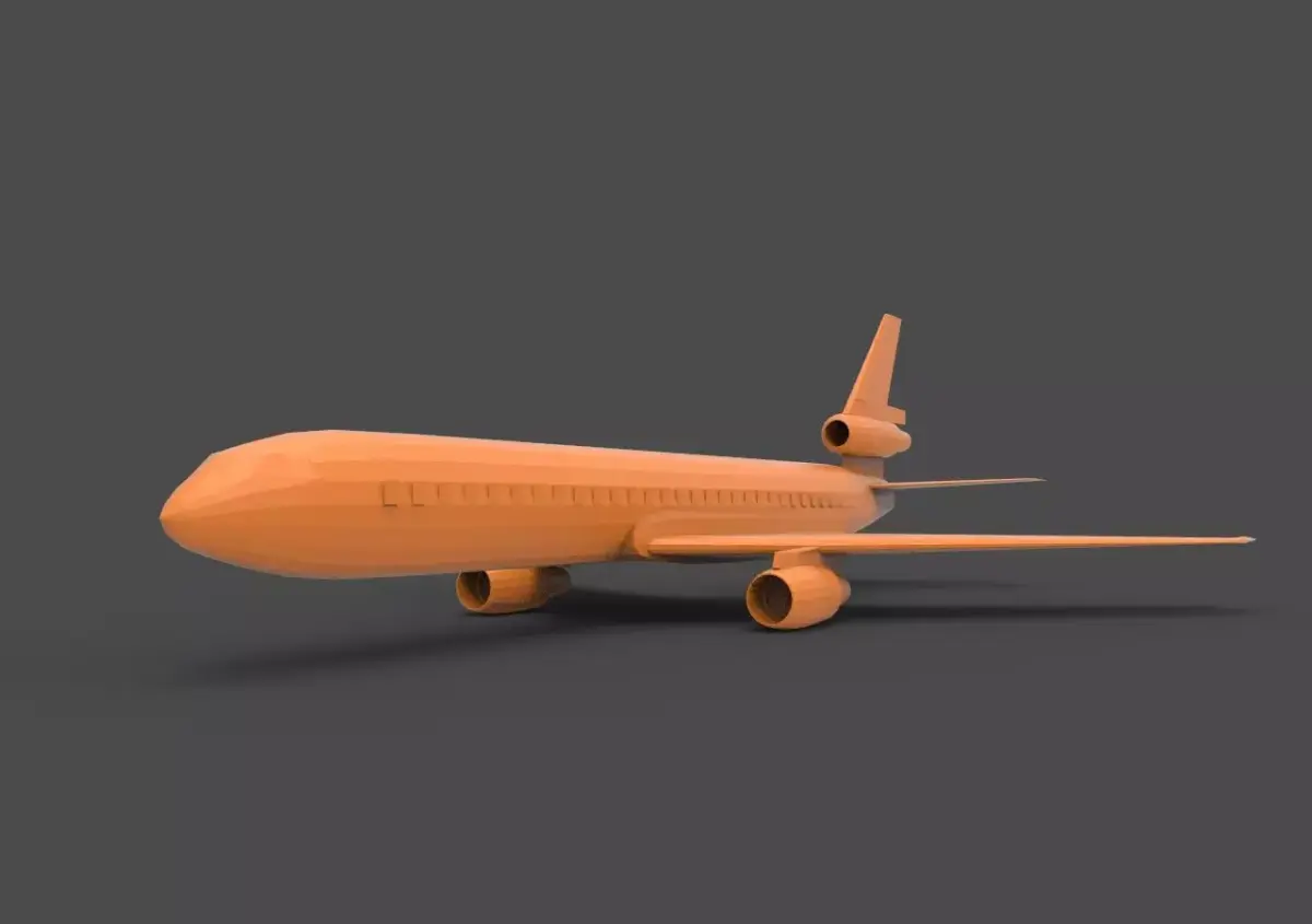 Douglas DC-10 3D print model