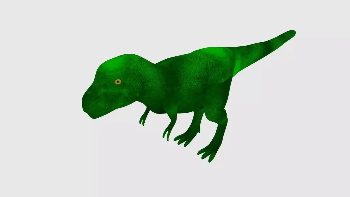 TRex Dinosaur Low-poly 3D model