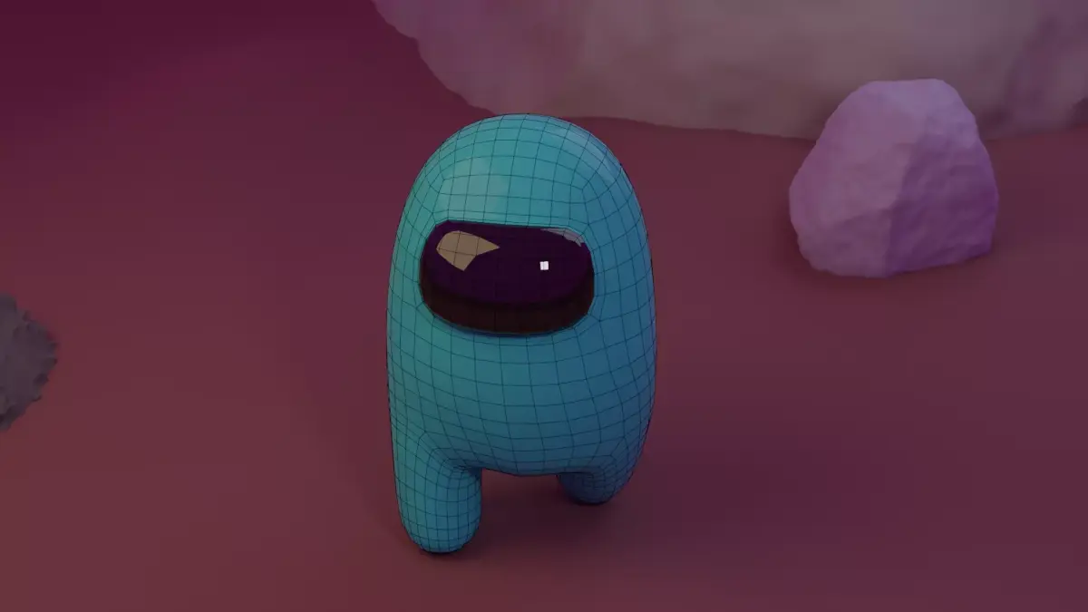 Among Us Simple 3D model