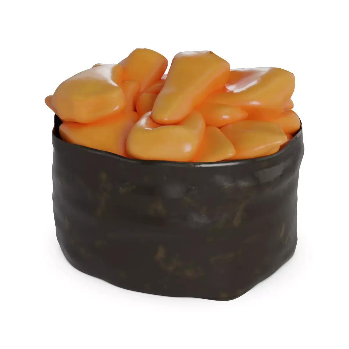 Sushi With curry sauce 3D model