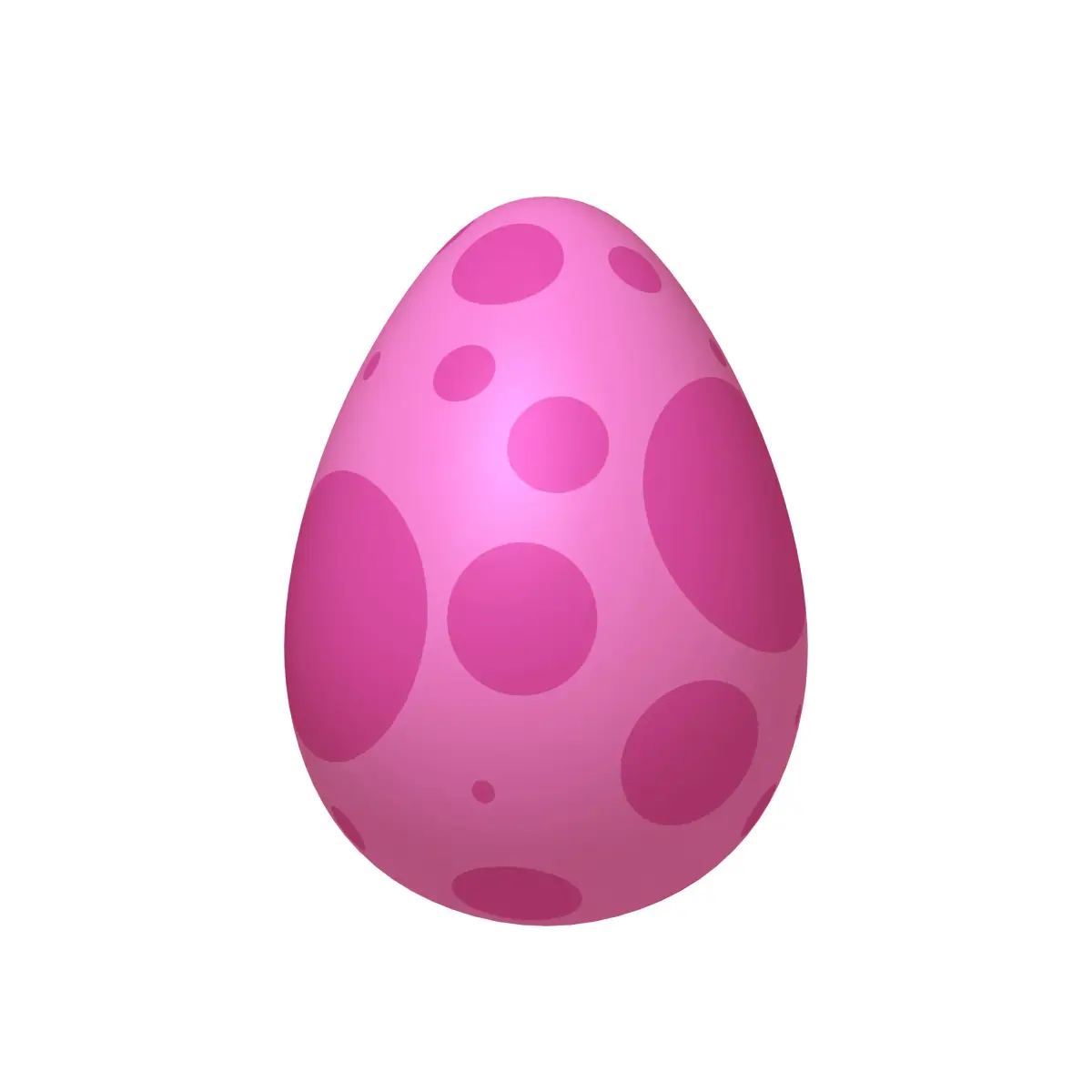 Dinosaur Egg Cartoon 3D model