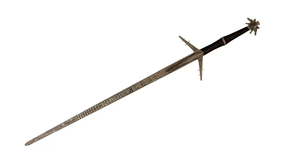 Sword Witcher 3 Low-poly 3D model