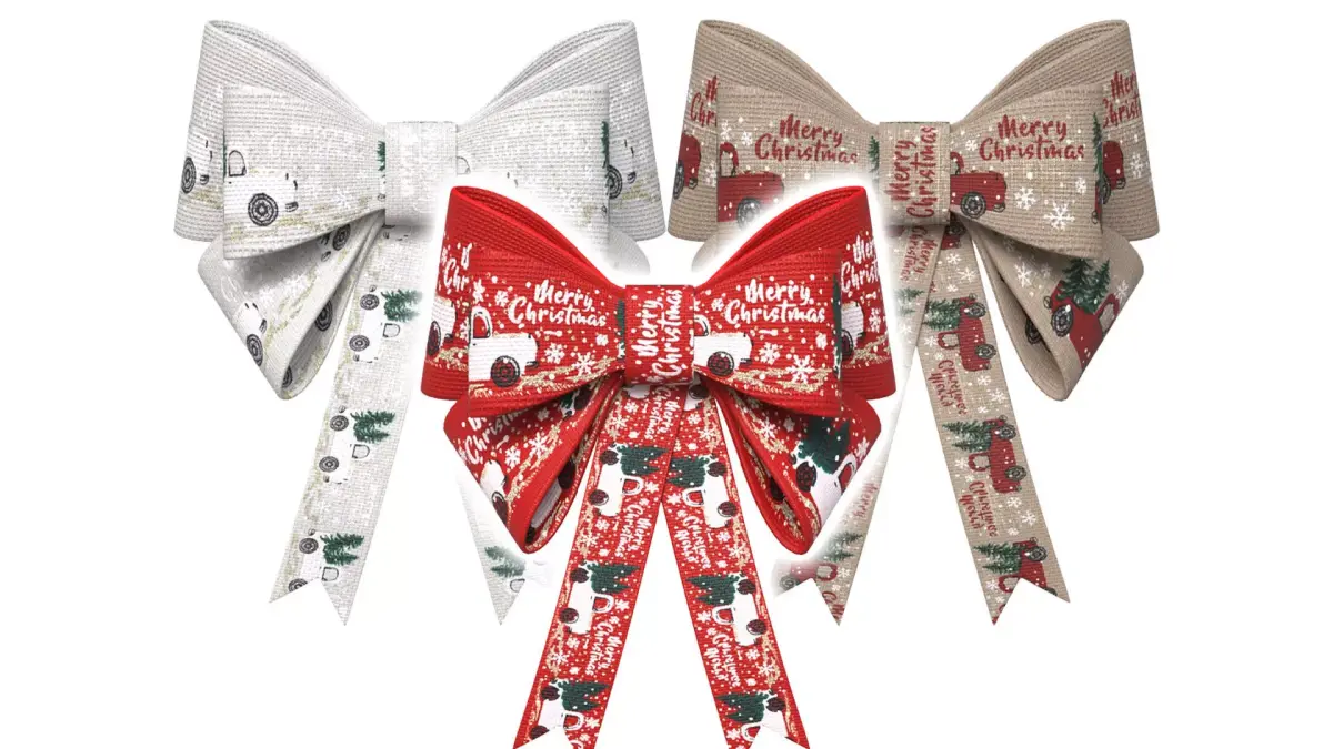 Christmas Bow Ribbon Collection 3D Model Pack