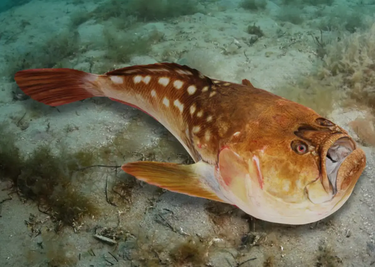 Stargazer Fish - Anglerfish Animated 3D model