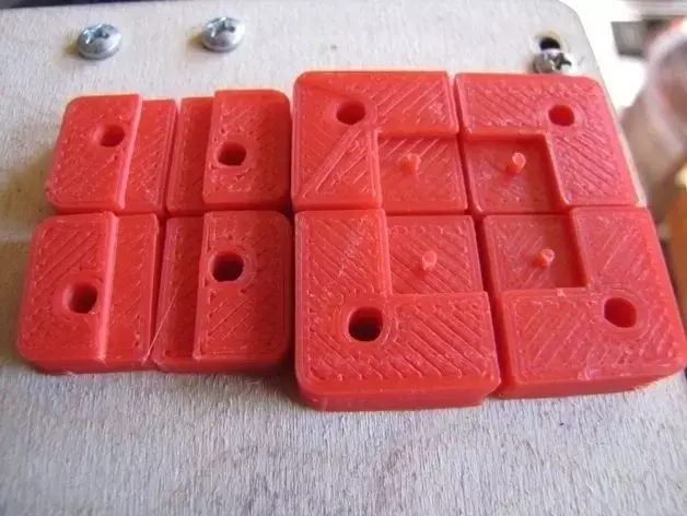 Printrbot standoff and glass clamp Free 3D print model
