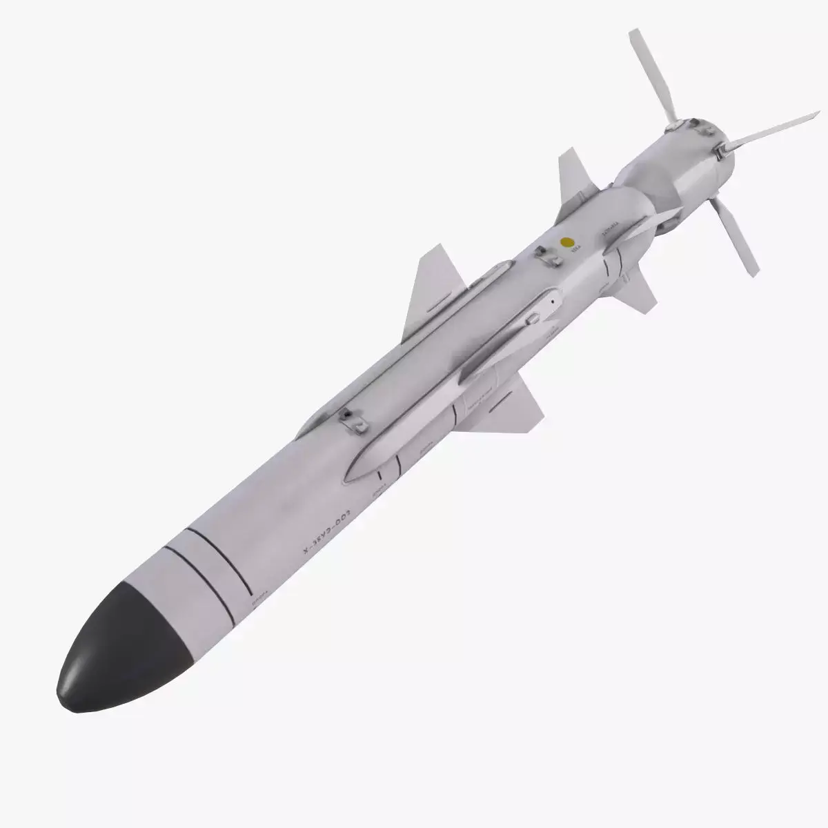  Anti-Ship Missile X-35U Low-poly 3D model