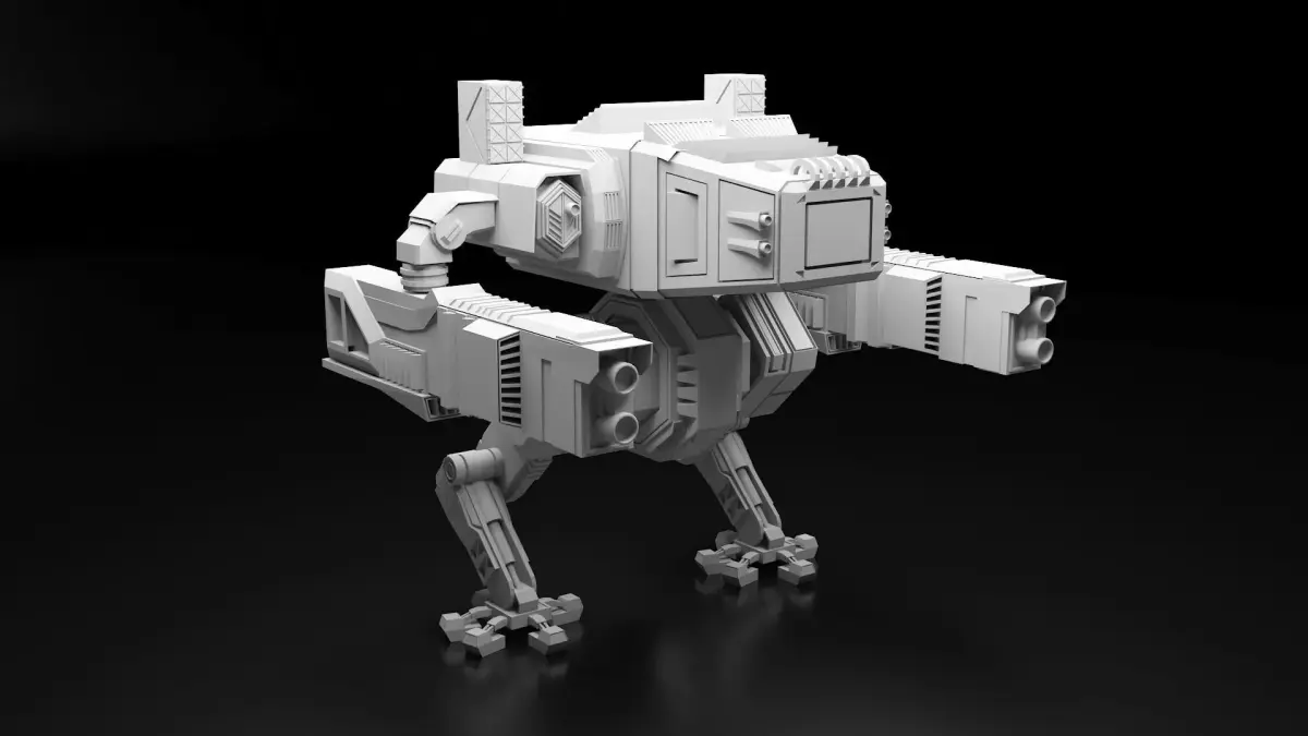 3D robot 3D model