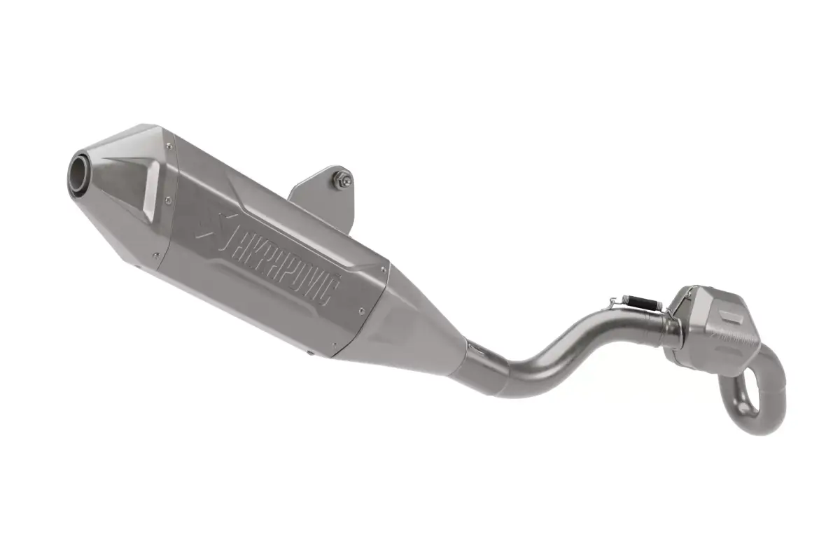 Dirtbike Akrapovic Exhaust 3D model