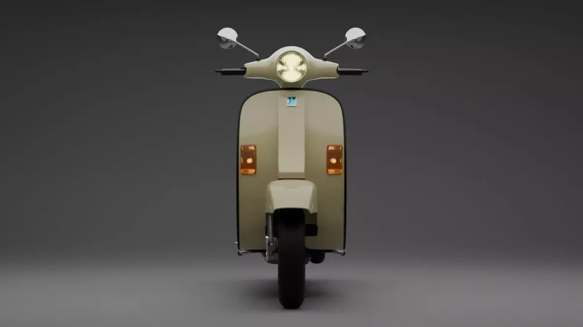 Piaggio Vespa Corsa 125 3D model