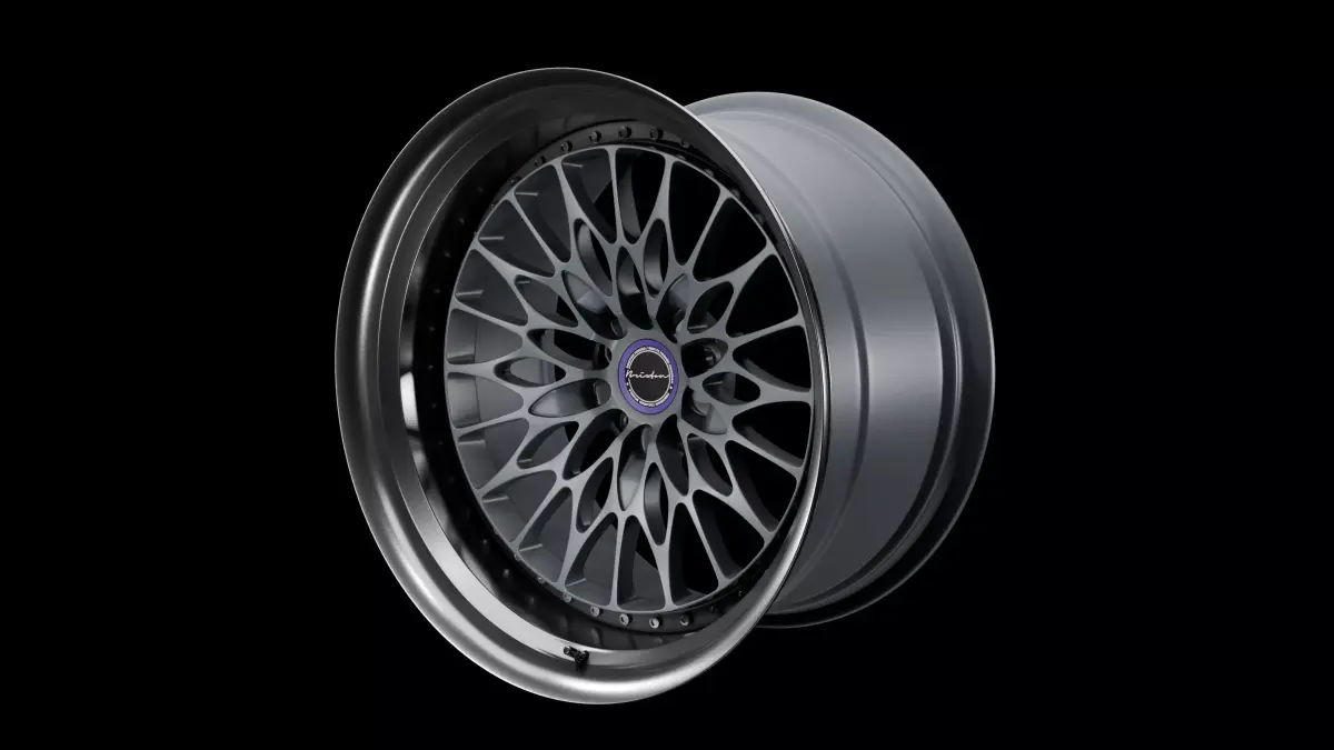Brixton Forged HS1 Circuit 3pc Low-poly 3D model