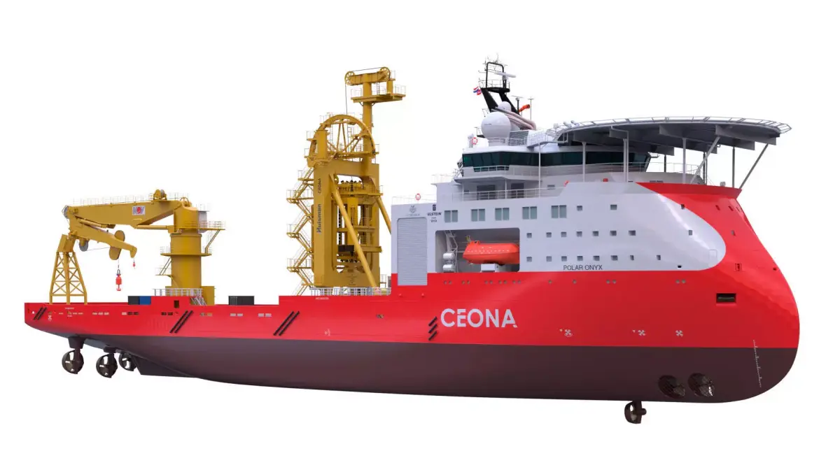 ULSTEIN SX121 Pipelay and construction vessel Polar Onyx 3D model