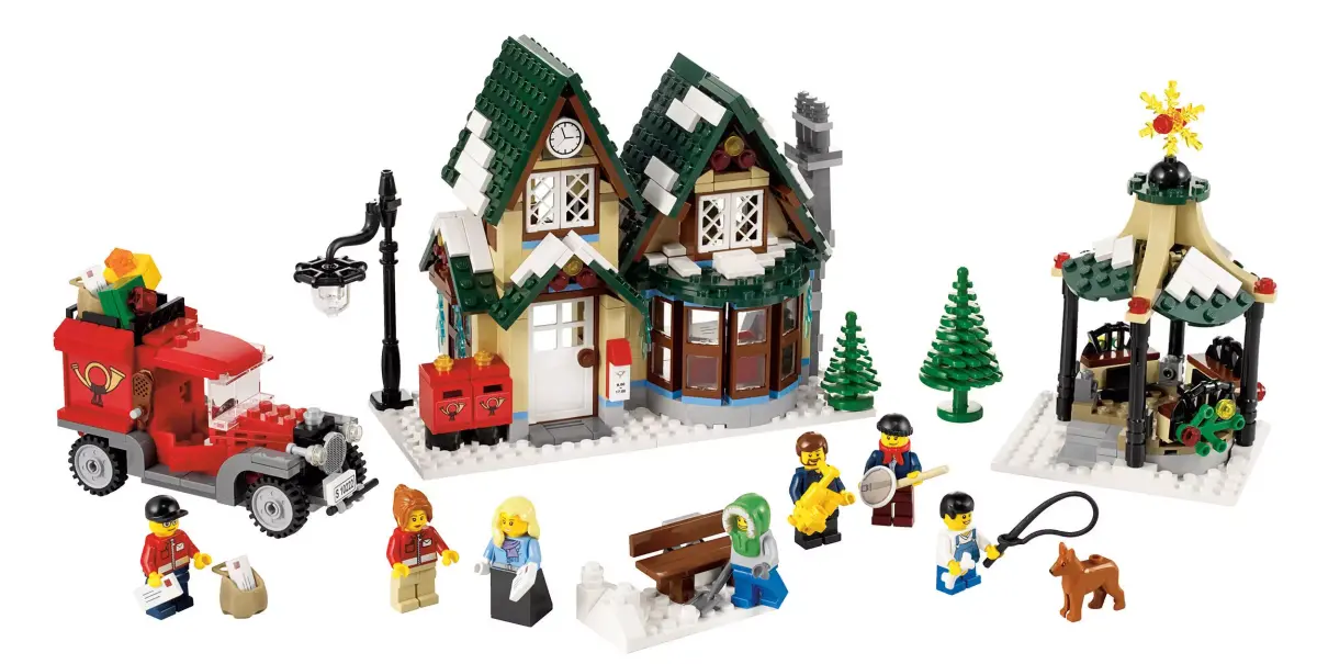 TwindBricks3D - 10222 Winter Village Post Office 3D print model purchase