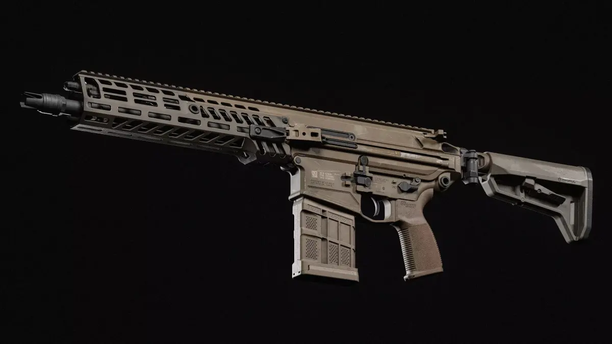 MCX Spear - M7 Low-poly 3D model