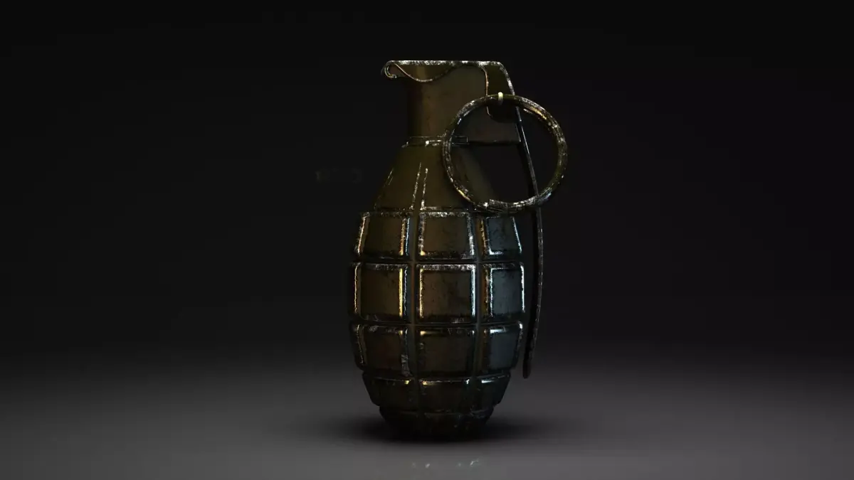 Hand Gernade 3D model