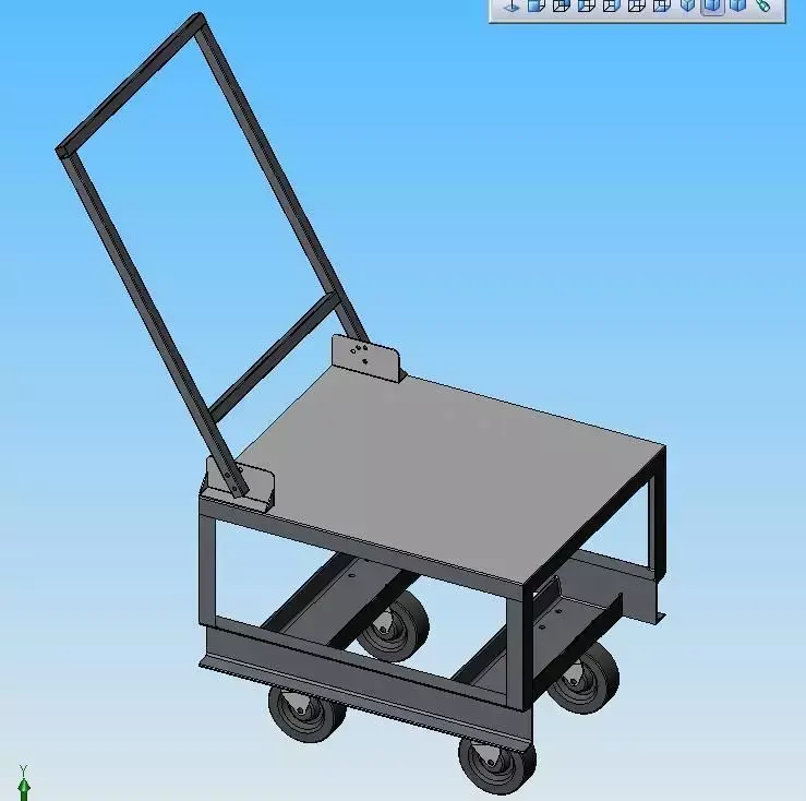COMPRESSOR CART 3D model