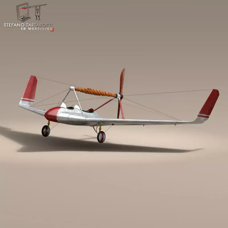 Rubber airplane 3D model