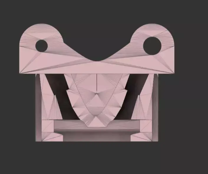 Testata motore diesel Free low-poly 3D model