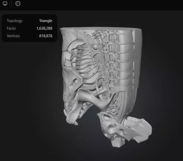 BioMech Tech Module  3D model
