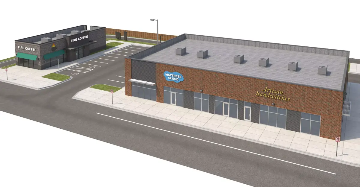 Retail-141 Retail Stores 3D model