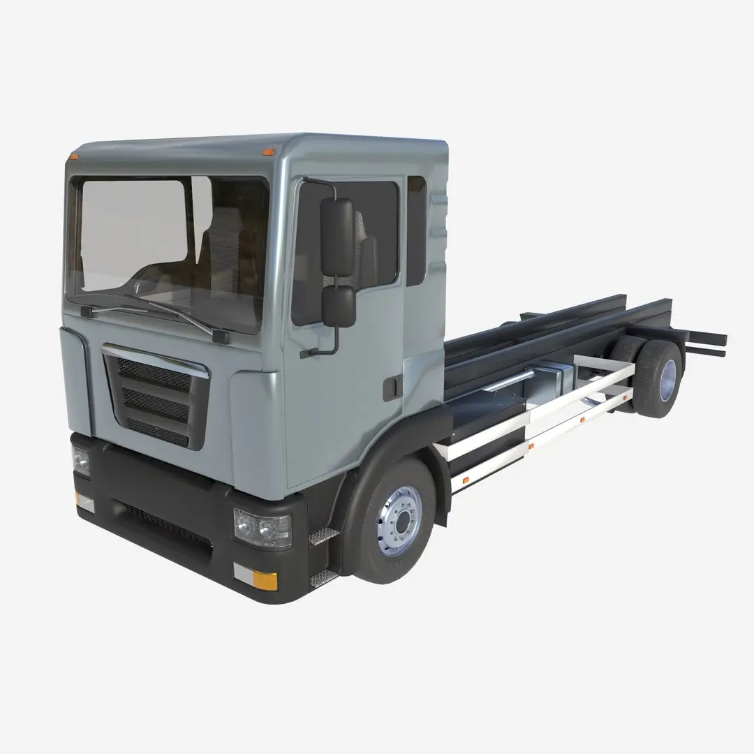 2-axle truck 3D model purchase