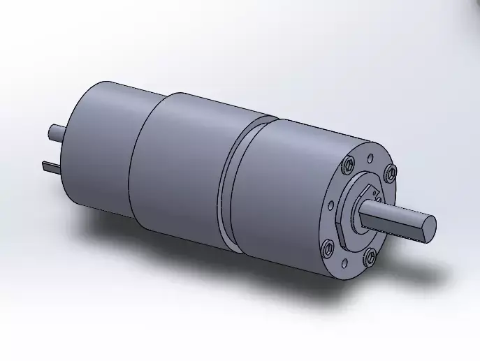 DC Gear Motor - SolidWorks 3D Model SLDPRT 3D model