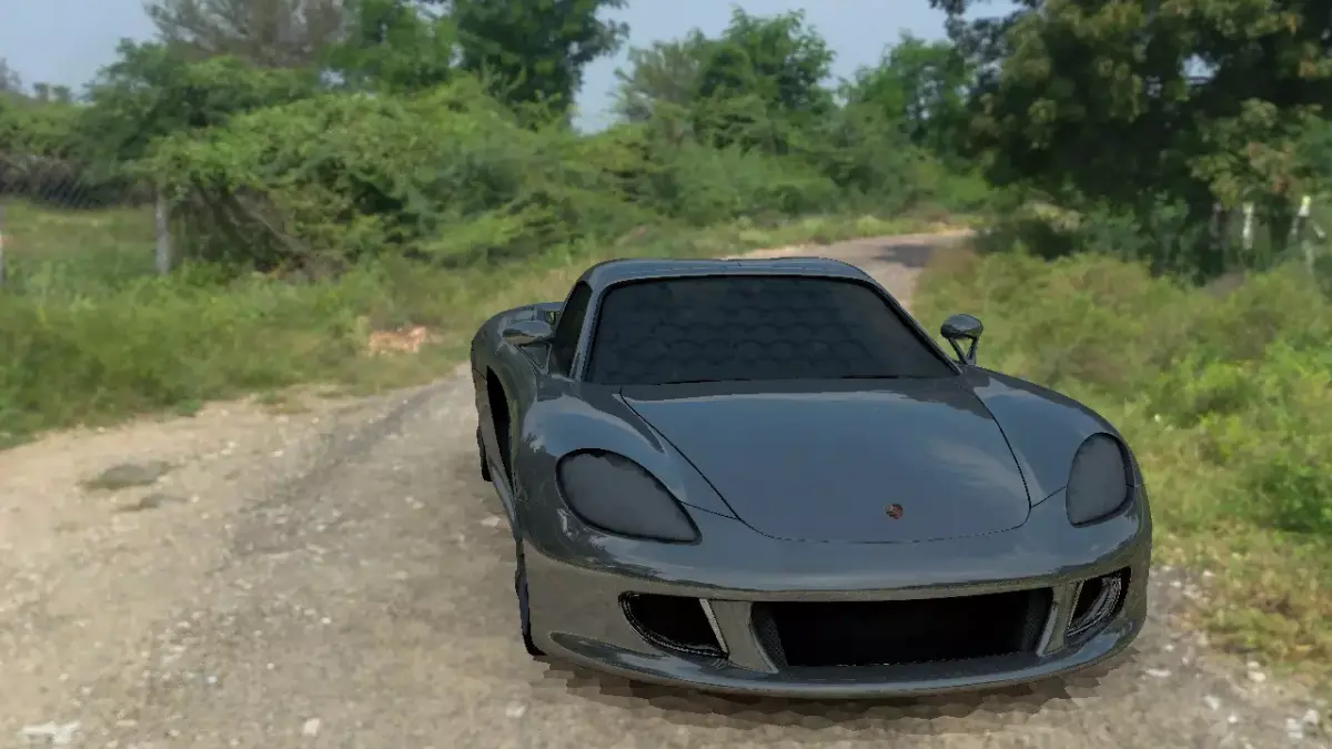 PORCHE Carera GT Free 3D model