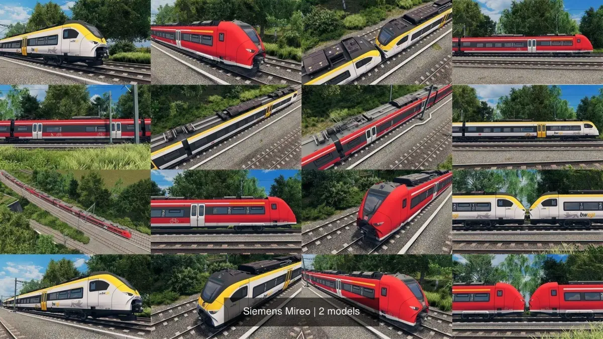Siemens Mireo Collection 3D Model Pack