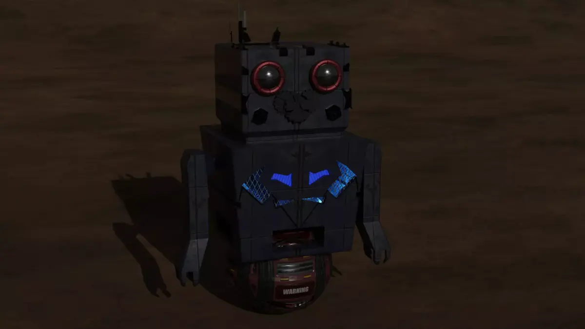 Scifi robot star wars like 3D model