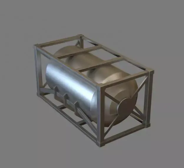 Oil Tank 3D model buy