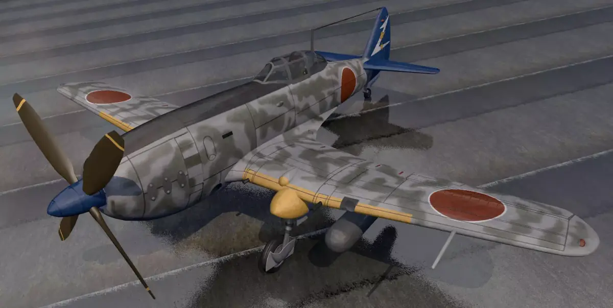 Nakajima Ki-87-1 3D model