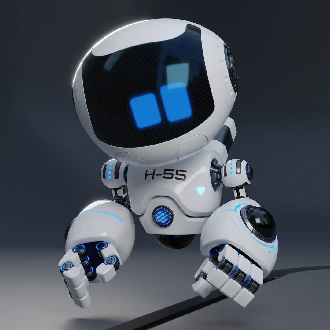 Space Robot 4 3D model