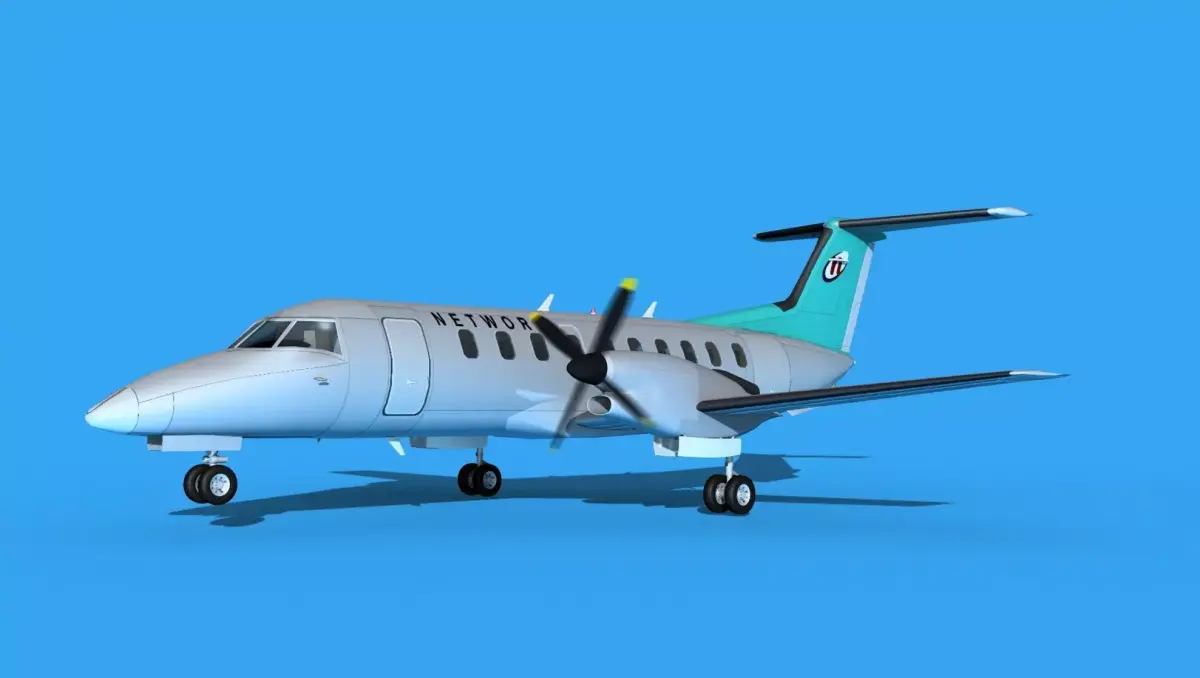 Embraer EMB120 Network 3D model