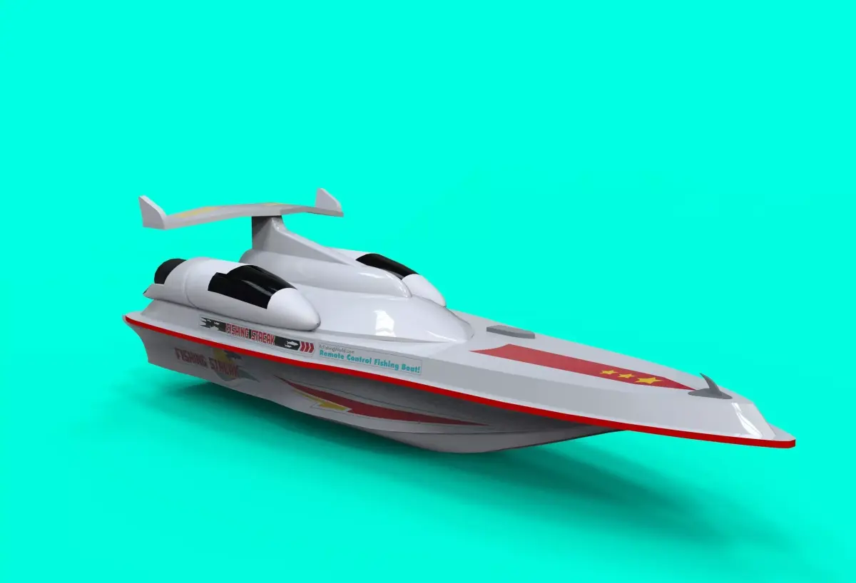 Boat Toy 3D model 3D model