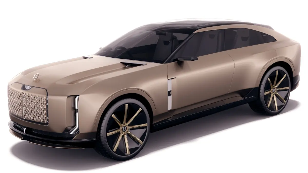 Bentley EXP 15 Concept with interior 3D model