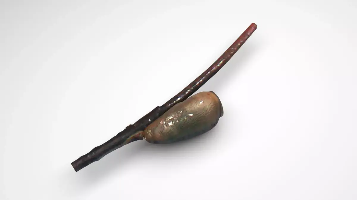 Louse Egg 3D model
