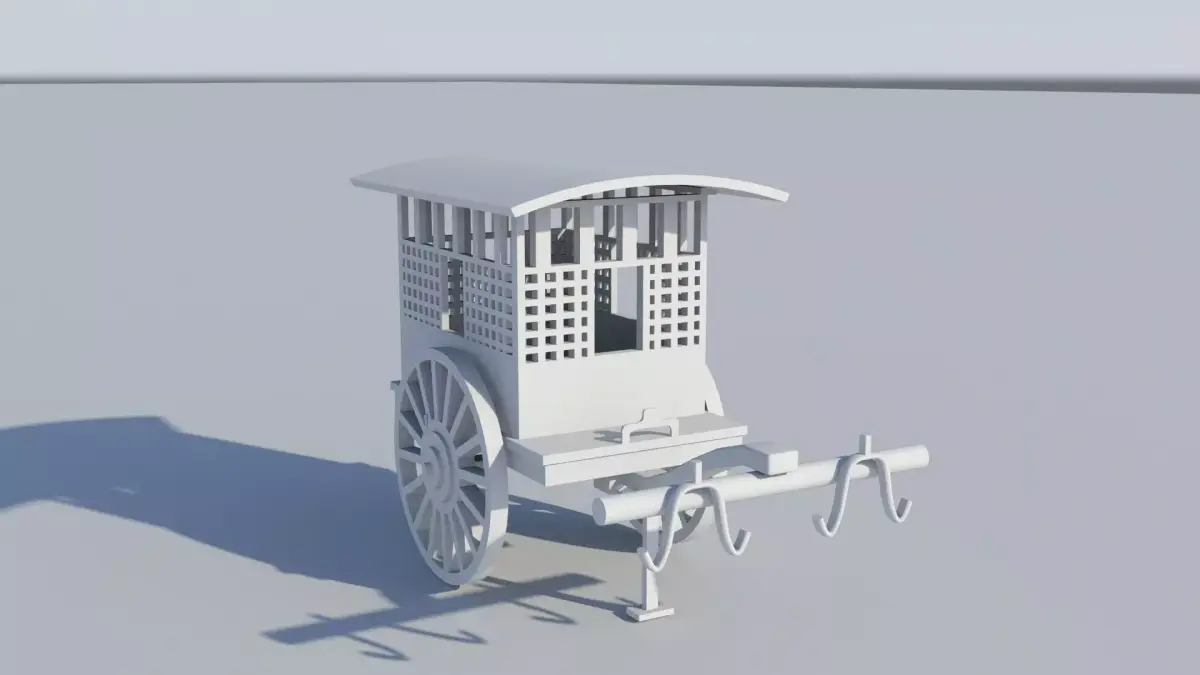 Bullock Free 3D model