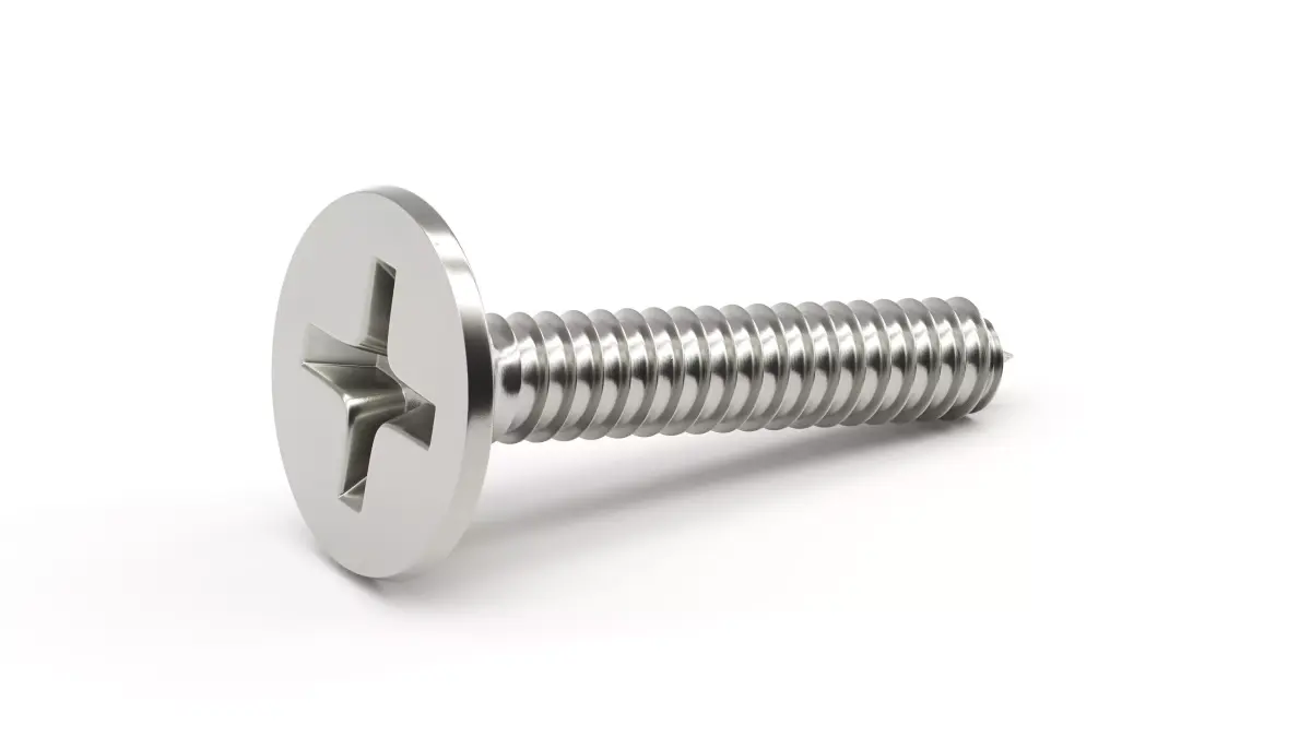 Screw - Self Tapping Flat Head Phillips 3D model