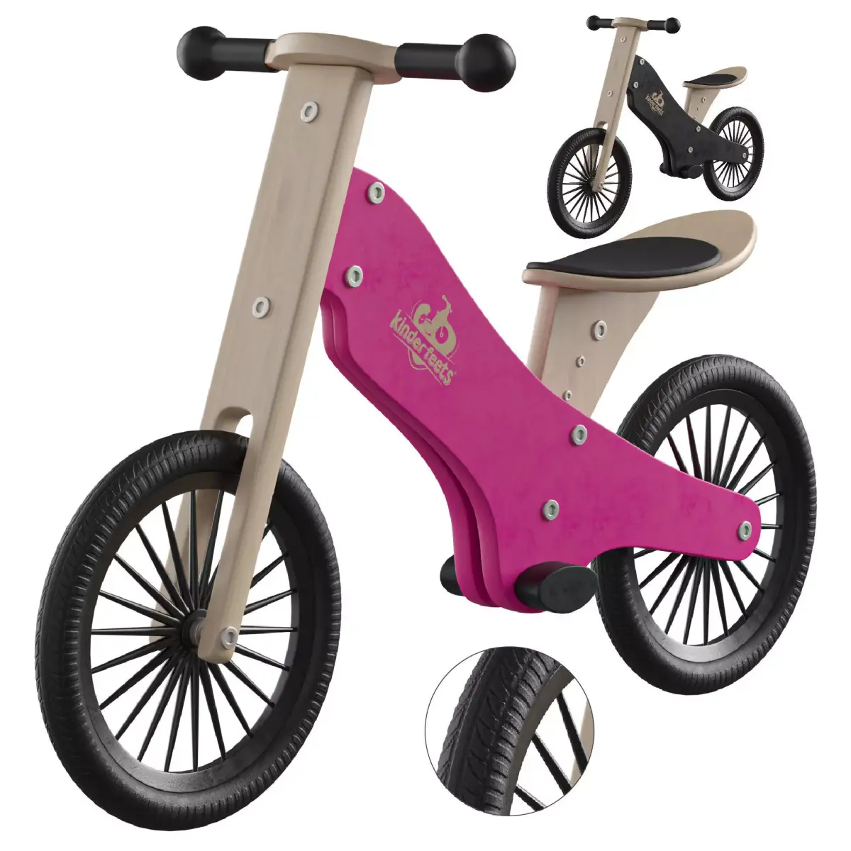 BALANCE BIKE BLACK 3D model