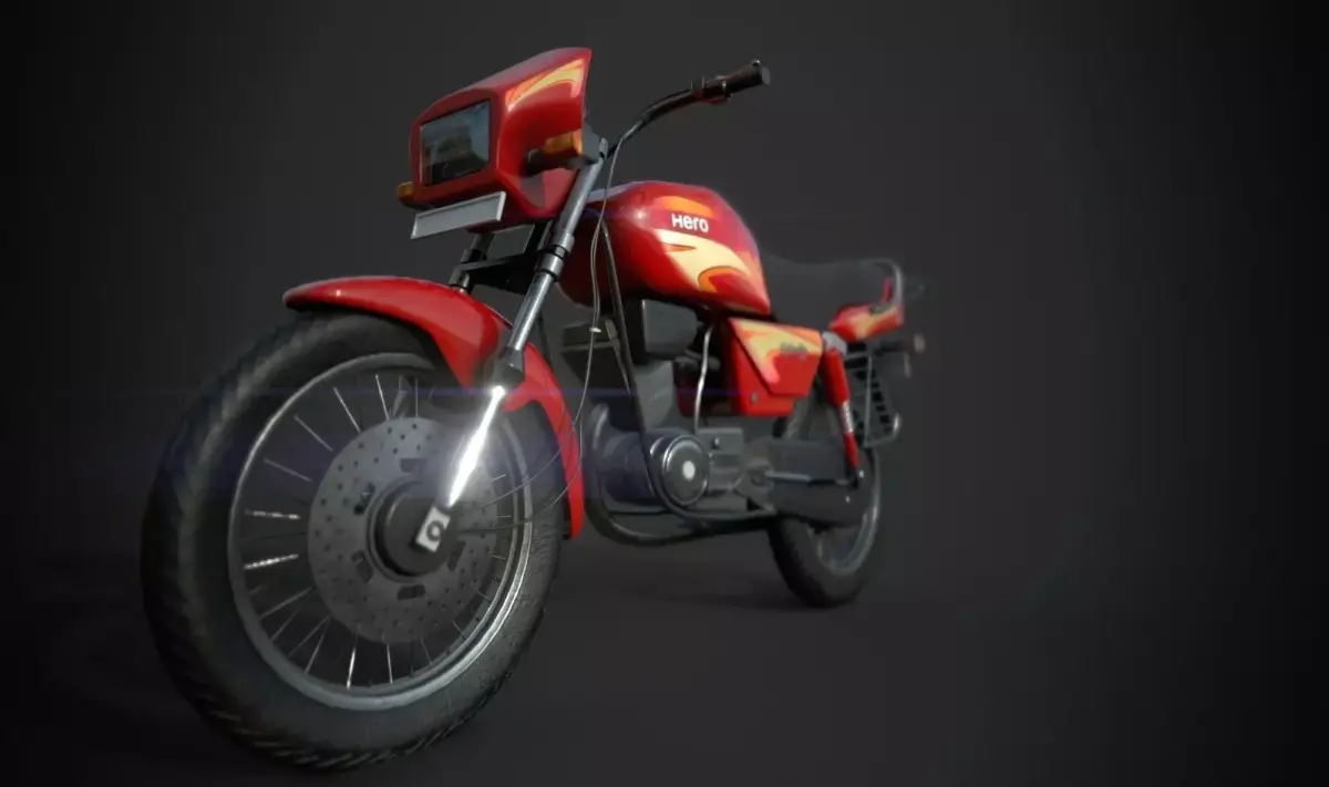 Hero Splendor 3D model