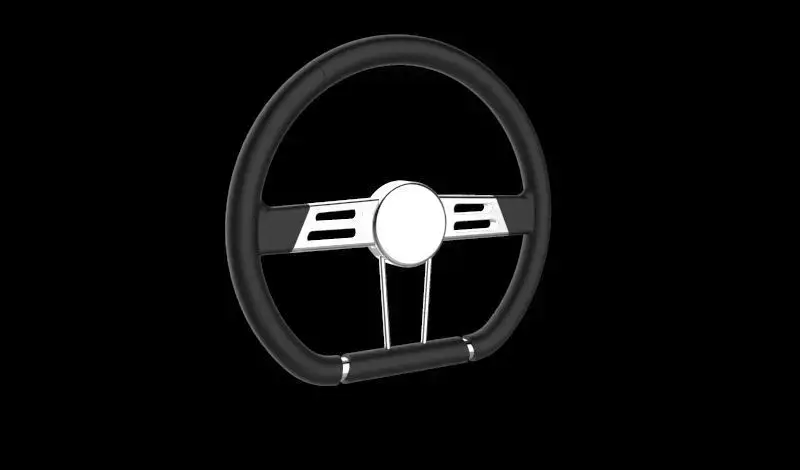 Nurbs Steering For Yacht Boat 3D model