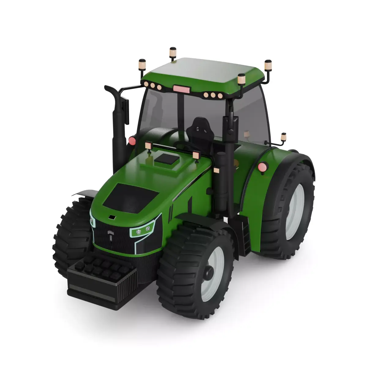 Tractor 3D model