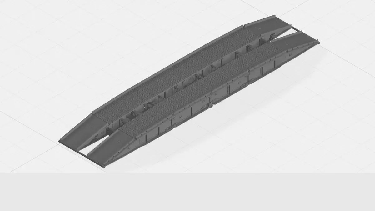 AVLB M60 Armoured Vehicle Launched Bridge 3D print model